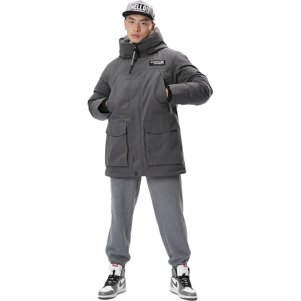Running River / Куртка / зимняя / пуховик / городская / удлиненная Running River / Куртка / зимняя / пуховик / городская / удлиненная