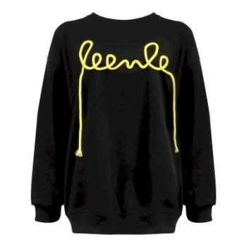 Jearlider / Свитшот/Толстовка без капюшона/Кофта/Свободная/оверсайз