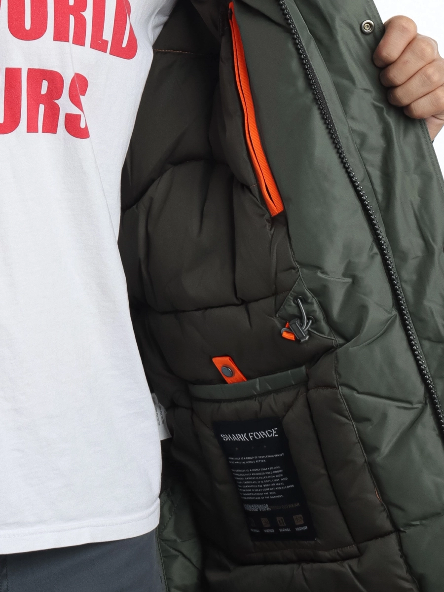 Shark Force / Куртка-парка утепленная