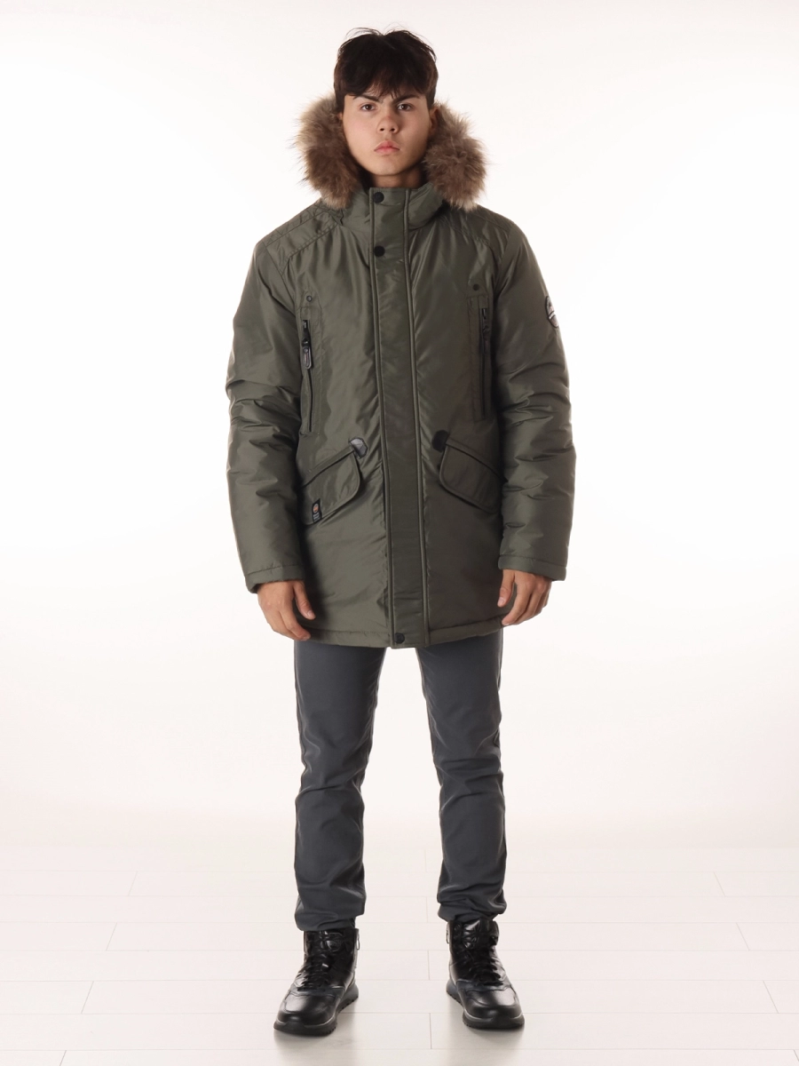 Black Vinyl / Куртка утепленная