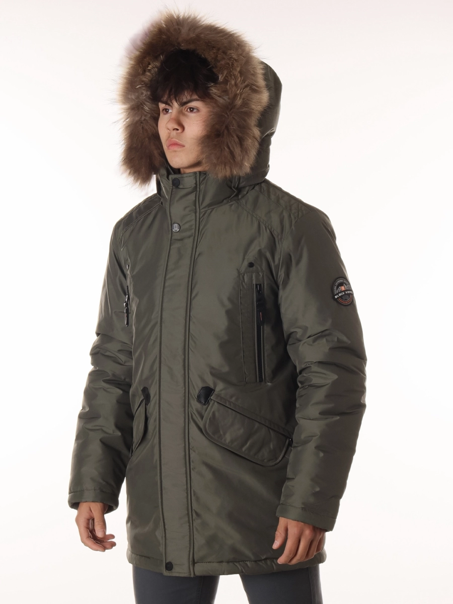 Black Vinyl / Куртка утепленная