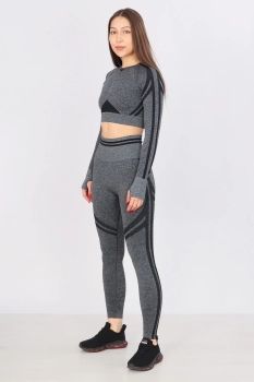 Sport & Moda / Костюм спортивный,рашгард и леггинсы