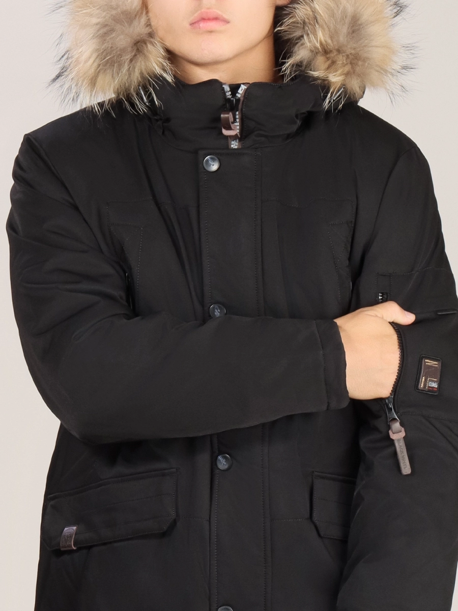 Black Vinyl / Куртка утепленная