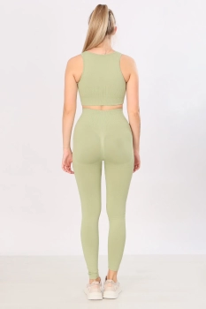 Sport & Moda / Костюм спортивный,топ и леггинсы