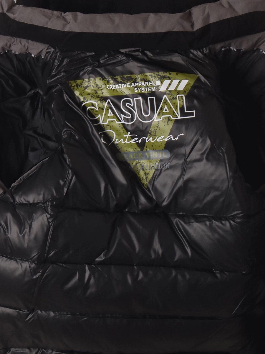 Black Vinyl / Куртка утепленная