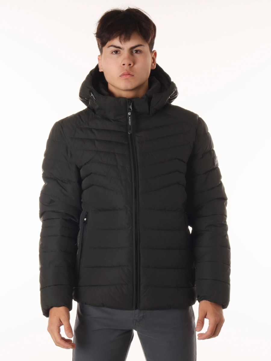 Black Vinyl / Куртка утепленная