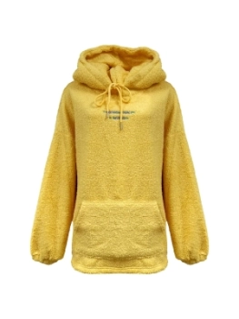 Jearlider / Худи утепленное/женское с начесом/оверсайз с капюшоном/Толстовка/Свитшот/Кофта