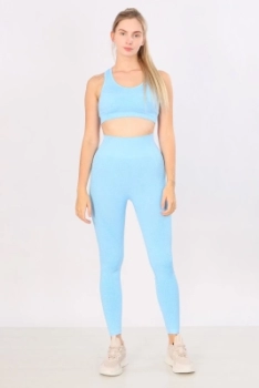 Sport & Moda / Костюм спортивный,топ и леггинсы