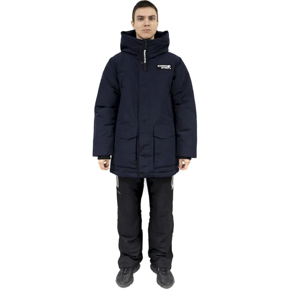 Running River / Куртка / зимняя / пуховик / городская / удлиненная Running River / Куртка / зимняя / пуховик / городская / удлиненная