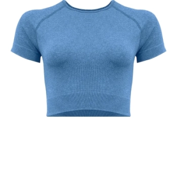 Cittys / Футболка / спортивная / для фитнеса / для йоги / укороченная