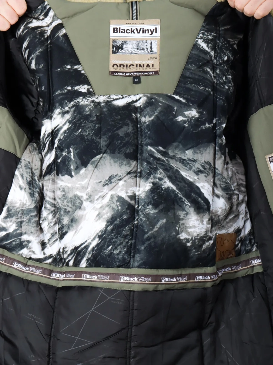 Black Vinyl / Куртка мужская утепленная Black Vinyl / Куртка мужская утепленная