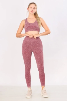 Sport & Moda / Костюм спортивный,топ и леггинсы