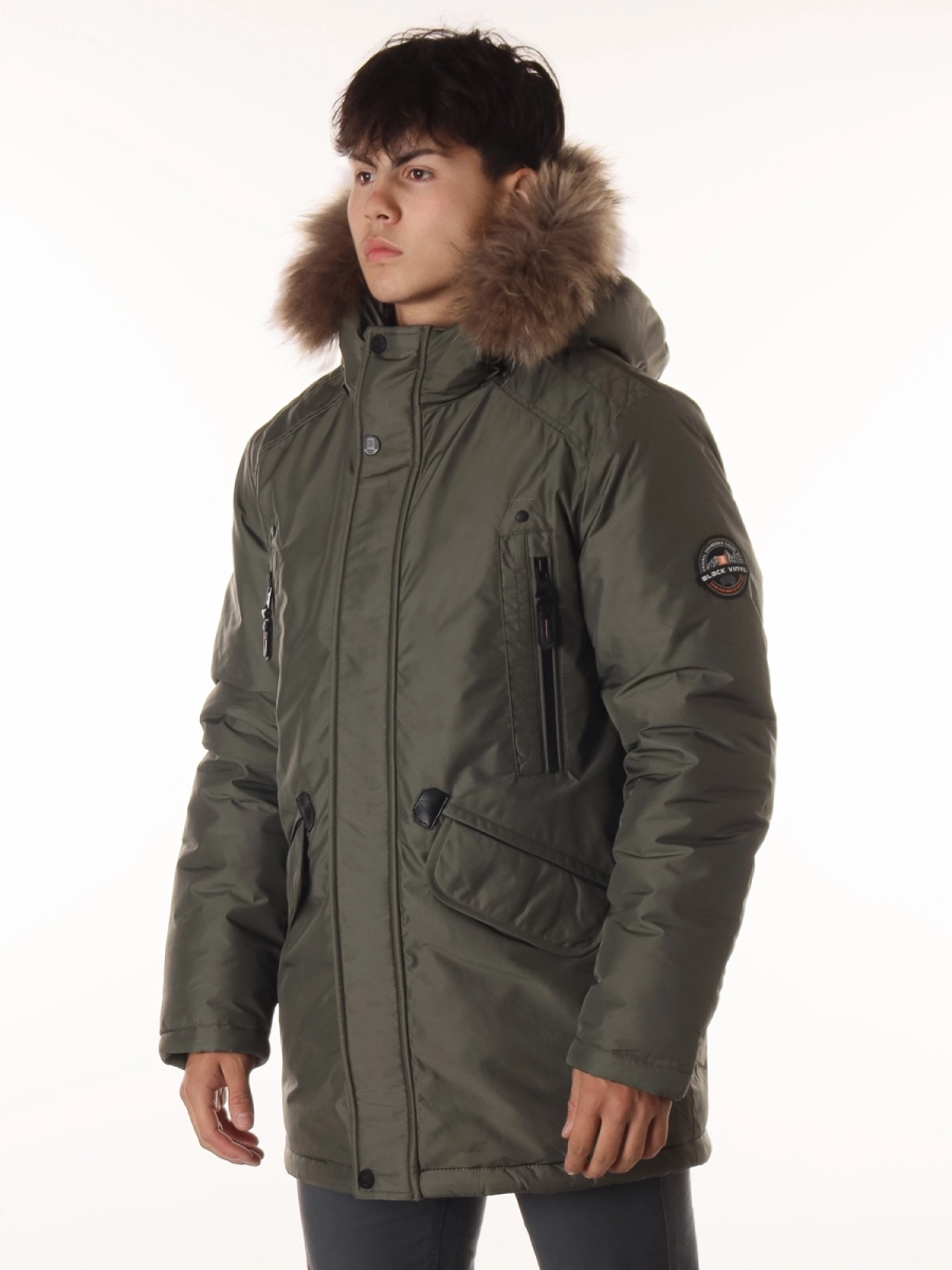 Black Vinyl / Куртка утепленная