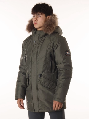 Black Vinyl / Куртка утепленная