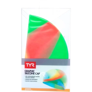 TYR / Шапочка для плавания TYR Tie Dye Junior Swim Cap TYR / Шапочка для плавания TYR Tie Dye Junior Swim Cap