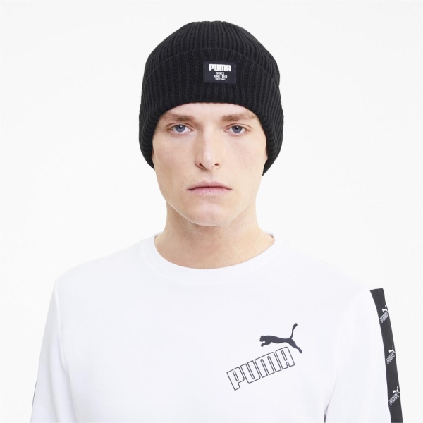 Puma / Шапка Ribbed Classic Beanie 022831_01