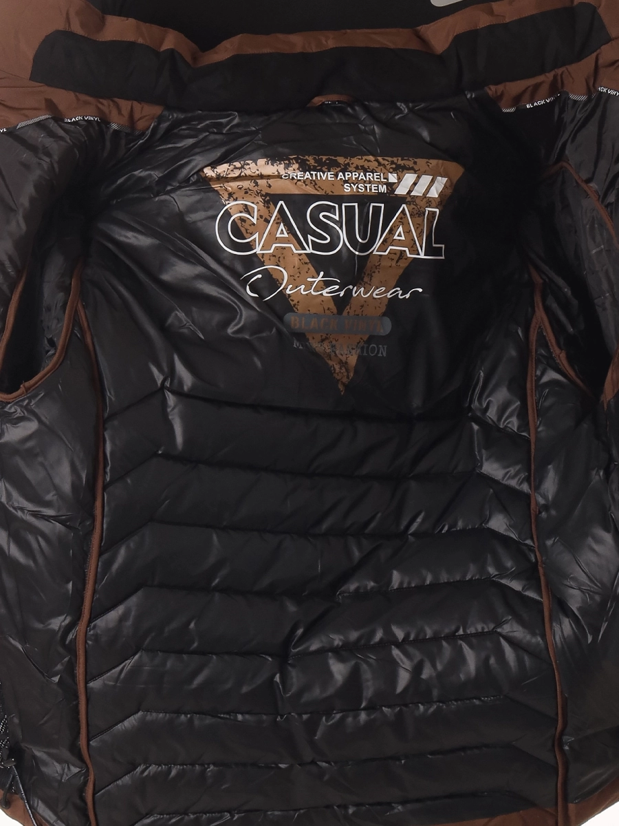 Black Vinyl / Куртка утепленная