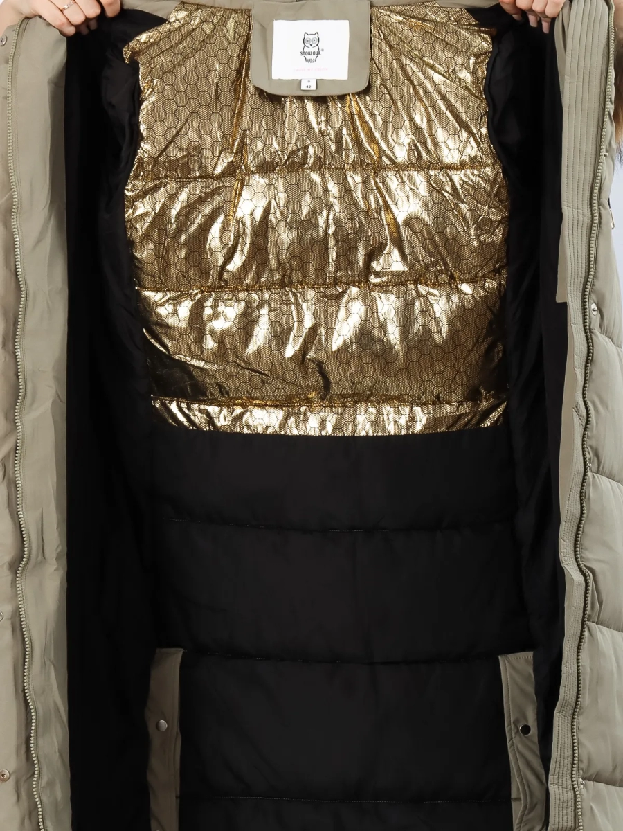 Snow Owl / Пальто утепленное с мехом