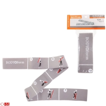 Body Form / Эспандер / лента / эластичная / замкнутая с 8 захватами Body Form / Эспандер / лента / эластичная / замкнутая с 8 захватами