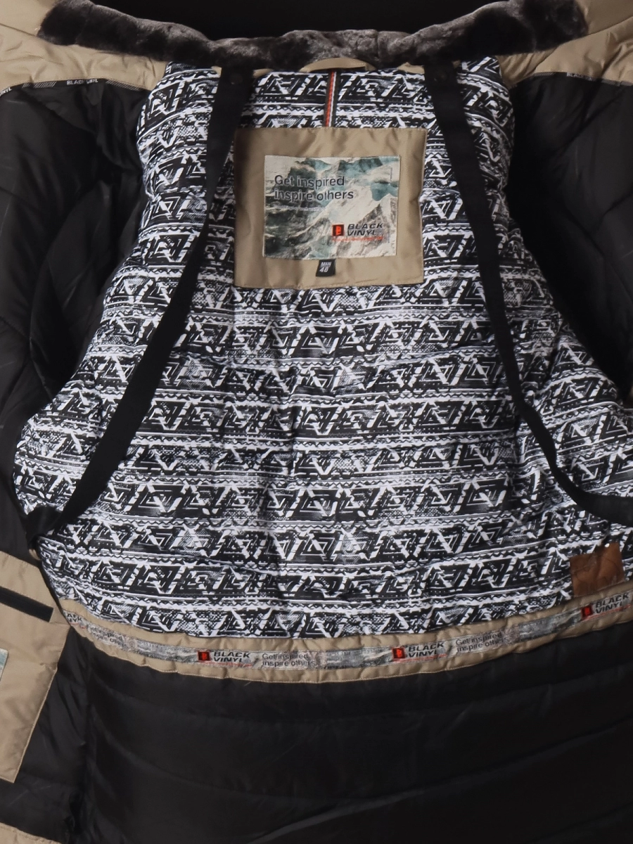 Black Vinyl / Куртка утепленная