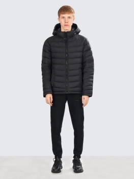 Black Vinyl / Куртка мужская утепленная