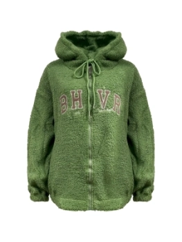 Jearlider / Толстовка утепленная/женская с начесом/оверсайз с капюшоном/Толстовка/Свитшот/Кофта