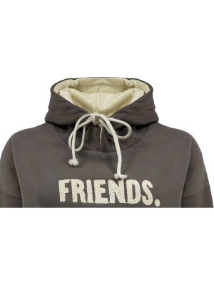 Худи утепленное/женское с начесом/оверсайз с капюшоном/Толстовка/Свитшот/Кофта