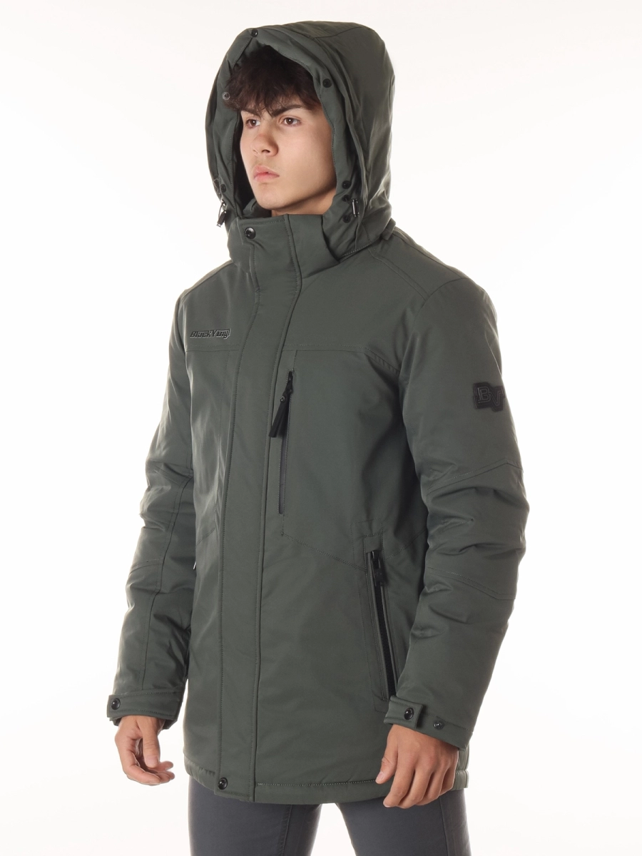 Black Vinyl / Куртка утепленная