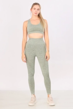 Sport & Moda / Костюм спортивный,топ и леггинсы