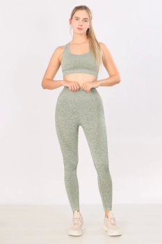 Sport & Moda / Костюм спортивный,топ и леггинсы