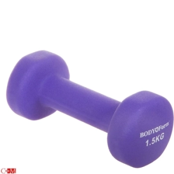 Body Form / Гантель неопреновая 1,5 кг.