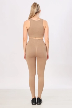 Sport & Moda / Костюм спортивный,топ и леггинсы