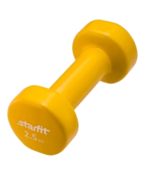 Starfit / Гантель виниловая (2,5 кг.) Starfit / Гантель виниловая (2,5 кг.)