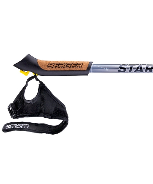 Berger / Палки для скандинавской ходьбы Starfall, 77-135 см., 2-секционные