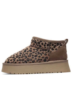 DINO ALBAT / Угги леопардовые