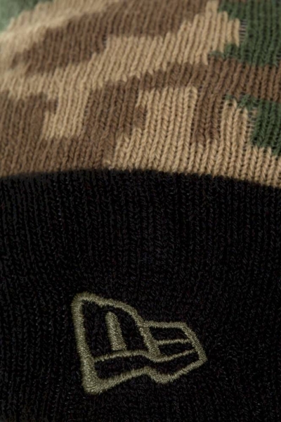 New Era / Шапка Lic 873 Kids Camo Knit 11601063-BLK