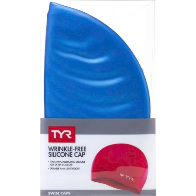 TYR / Шапочка для плавания TYR Wrinkle Free Silicone Cap