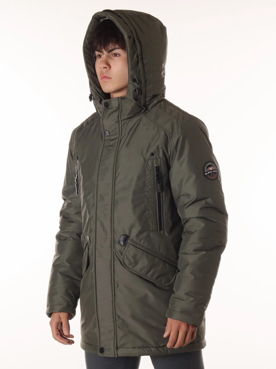 Black Vinyl / Куртка утепленная