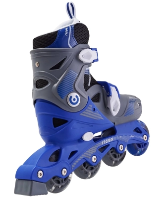 Ridex / Ролики раздвижные Swipe Blue, пластиковая рама