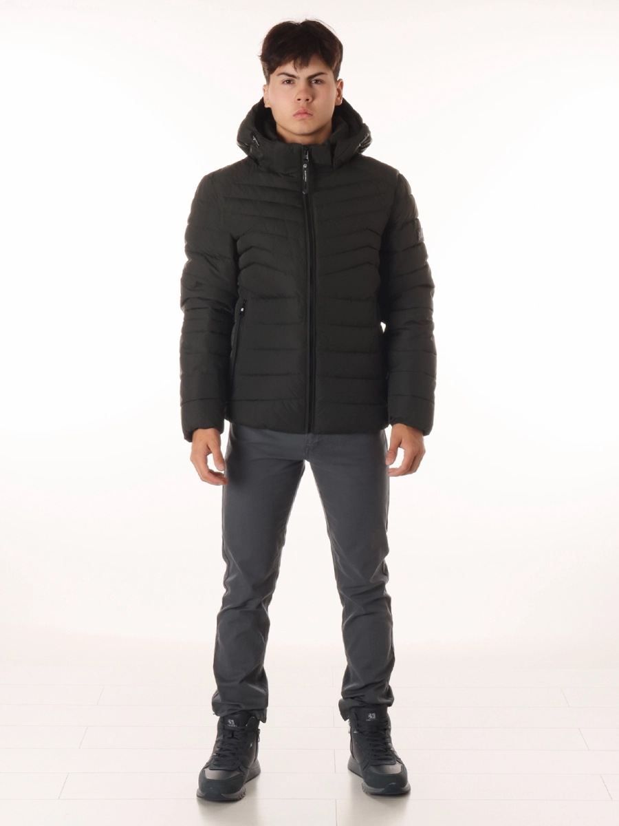 Black Vinyl / Куртка утепленная