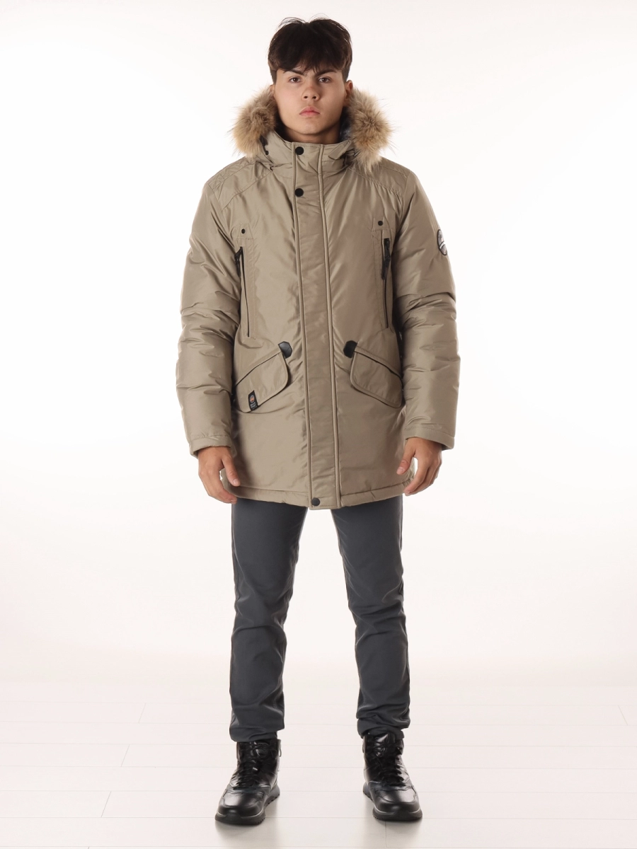 Black Vinyl / Куртка утепленная