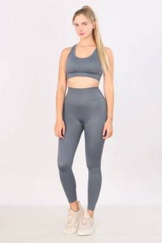 Sport & Moda / Костюм спортивный,топ и леггинсы