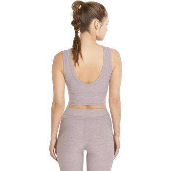 Puma / Спортивный топ-бра STUDIO YOGINI LUXE CROP TANK Puma / Спортивный топ-бра STUDIO YOGINI LUXE CROP TANK