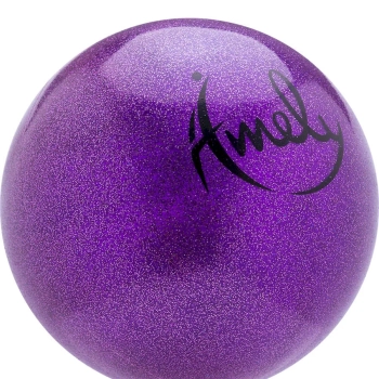 Мяч для художественной гимнастики Amely 19 см.