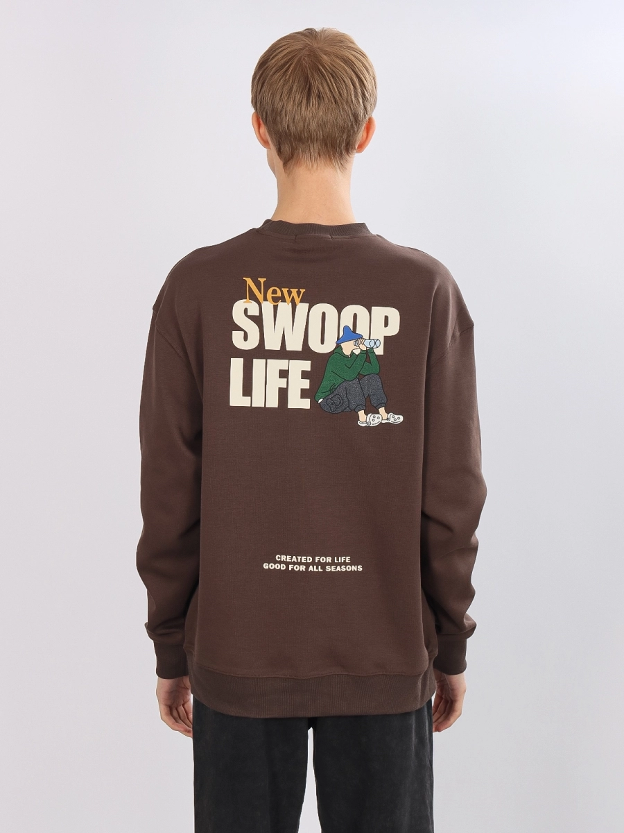 Lankins / Свитшот повседневный хлопок