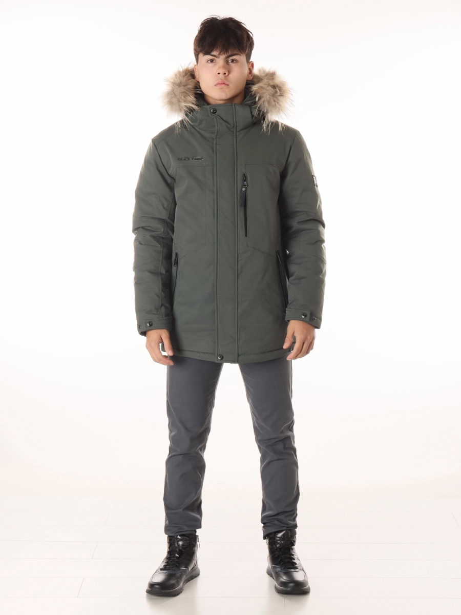 Black Vinyl / Куртка утепленная