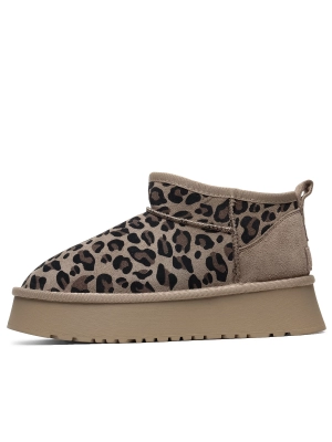 DINO ALBAT / Угги леопардовые