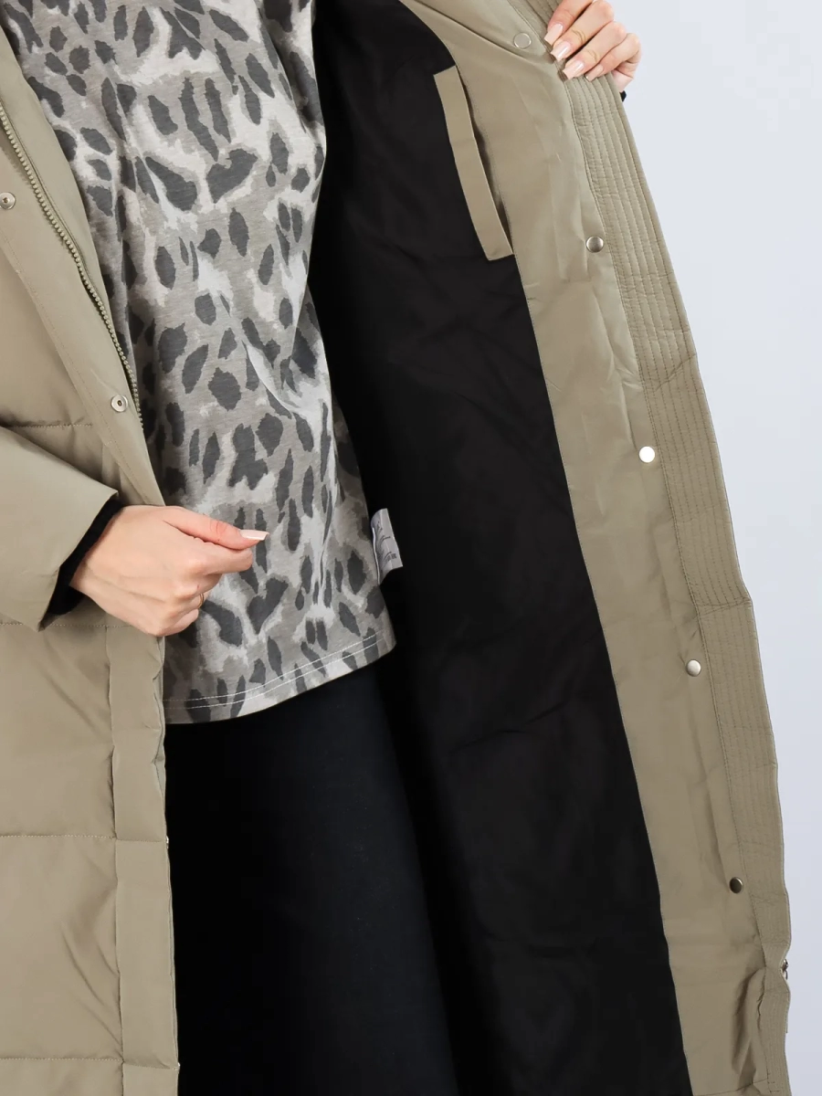 Snow Owl / Пальто утепленное с мехом