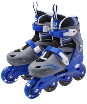 Ridex / Ролики раздвижные Swipe Blue, пластиковая рама Ridex / Ролики раздвижные Swipe Blue, пластиковая рама