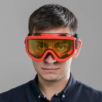 Бренд не указан / Очки-маска для езды на мототехнике Бренд не указан / Очки-маска для езды на мототехнике